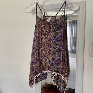 Flowy Satin Cami Top